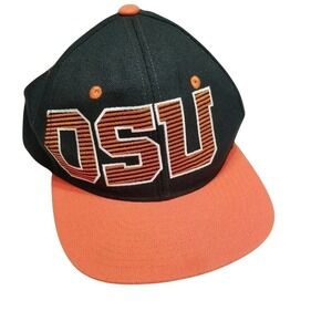 OSU Hat Orange Black Baseball Cap Beavers Oregon State University Adult Go Beavs
